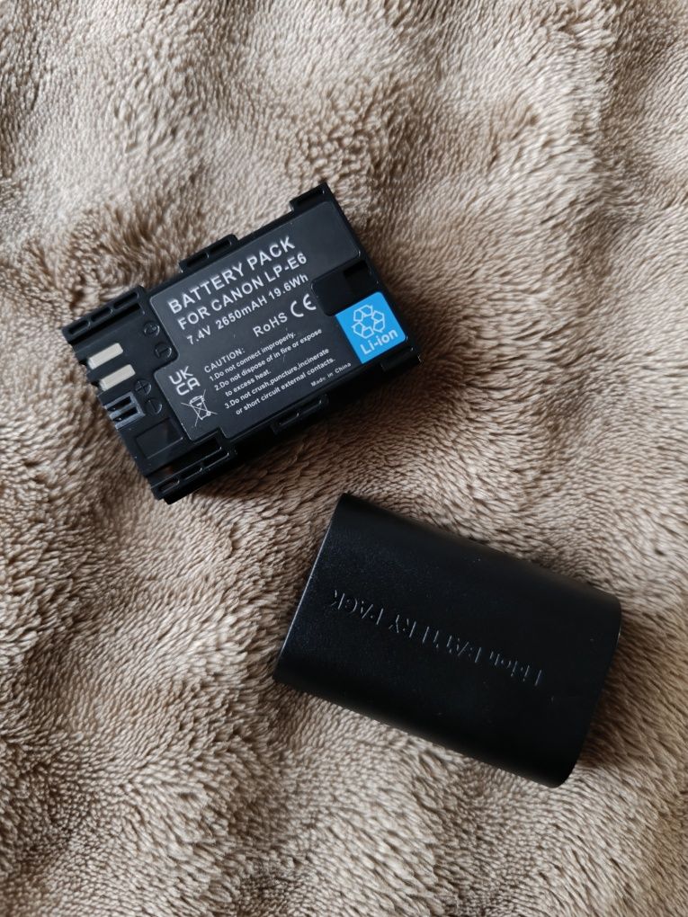 Аккумулятор батарея canon lp e6