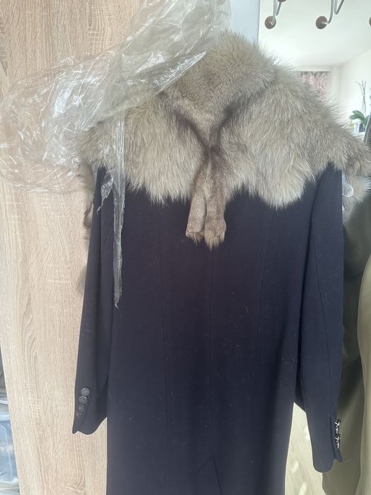Дамско палто естествена лисица