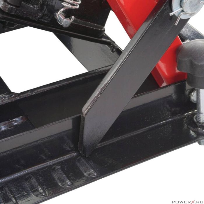 Cric hidraulic pentru motociclete, ATV, cu pedala pentru ridicare,