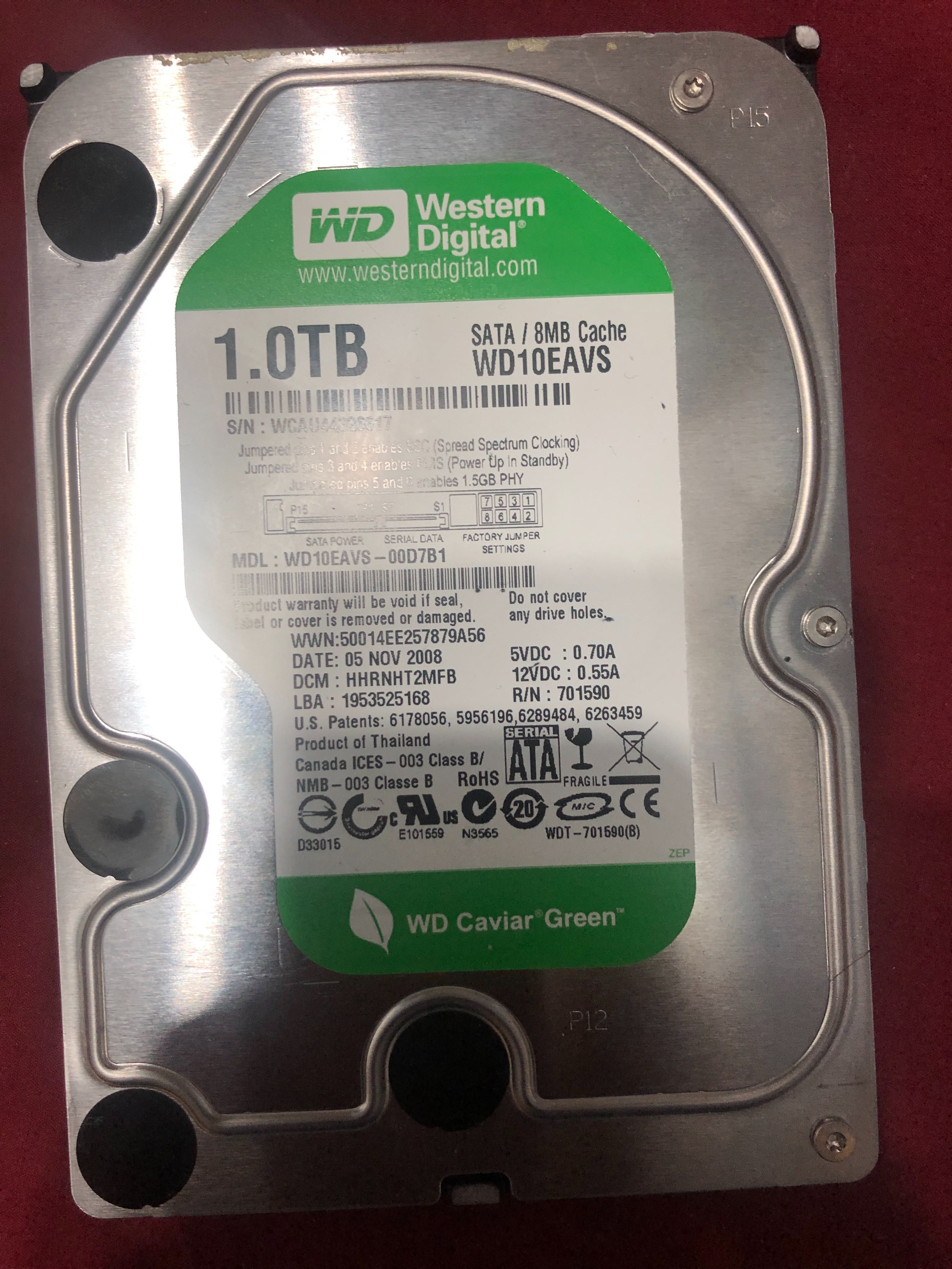 Hdd накопитель 1тб новый