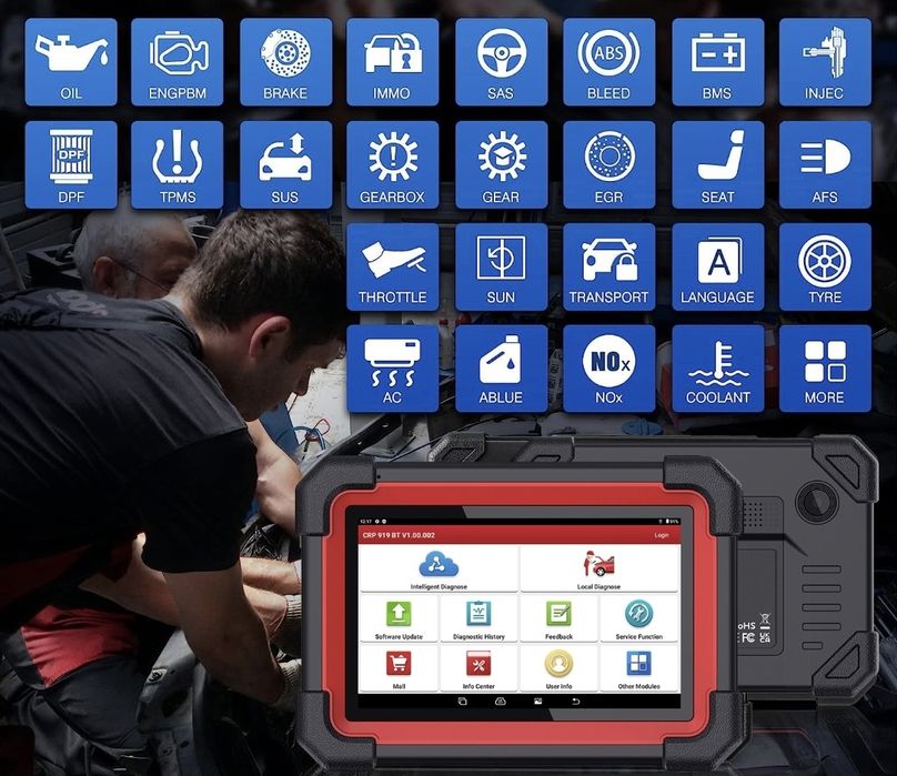 Diagnoza Auto Tester Launch