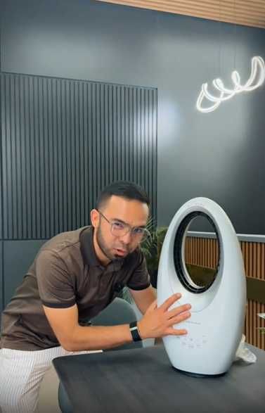 Keramik isitgich – 2000 Vt parraksiz, aylanuvchi mexanizmli portativ