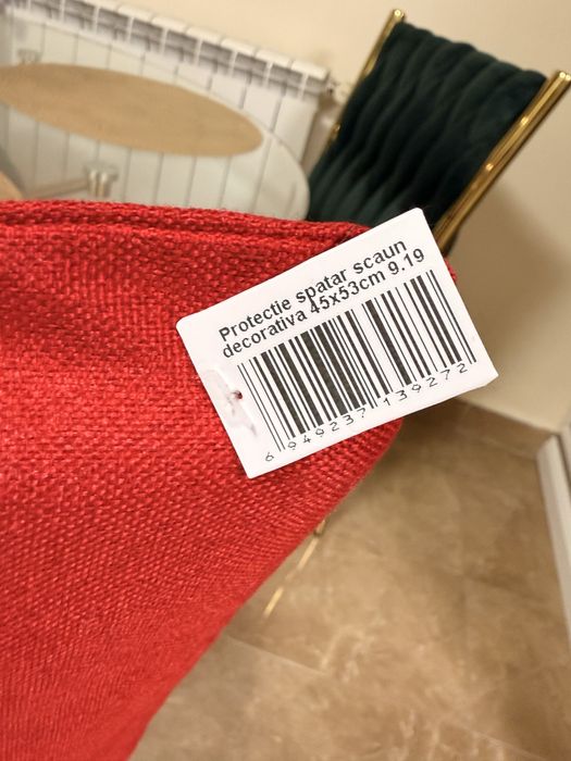 Set husa spatar scaun Mos Craciun