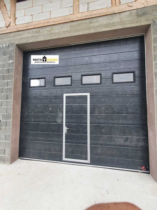 Usa L3xH3 alb.Usi sectionale/rezidentiale/industriale/garaj/hale