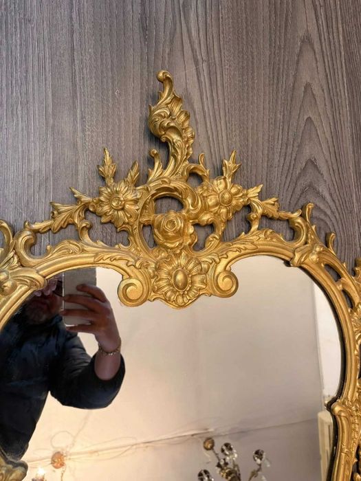 consolă cu oglindă, ambele în stil Rococo sau Baroc