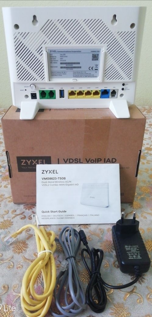 Zyxel 2,4ghz 5ghz wifi router