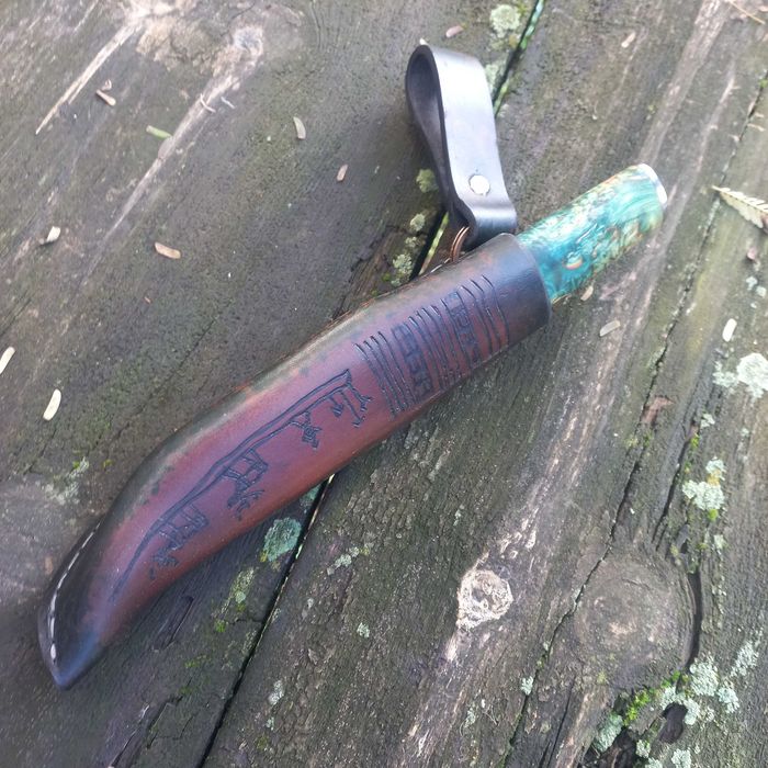 Нож ръчна изработка