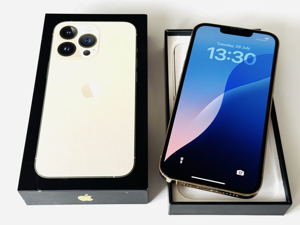 Iphone 13 Pro 128GB Gold 100% Батерия! Гаранция 6 месеца