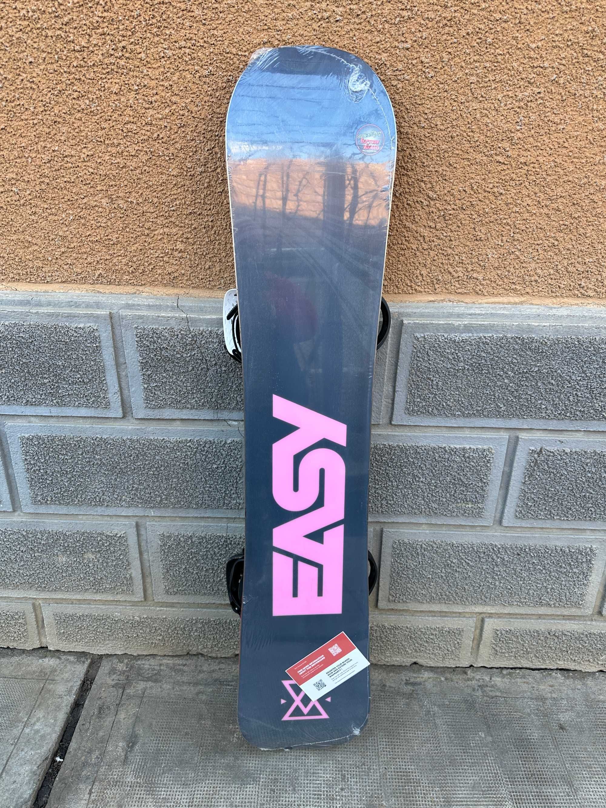 placa noua snowboard easy pink torsion L 148cm