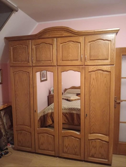 Vand dormitor lemn masiv