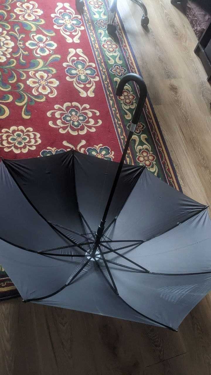 Зонт мужской-трость,8 спиц,новый,автомат