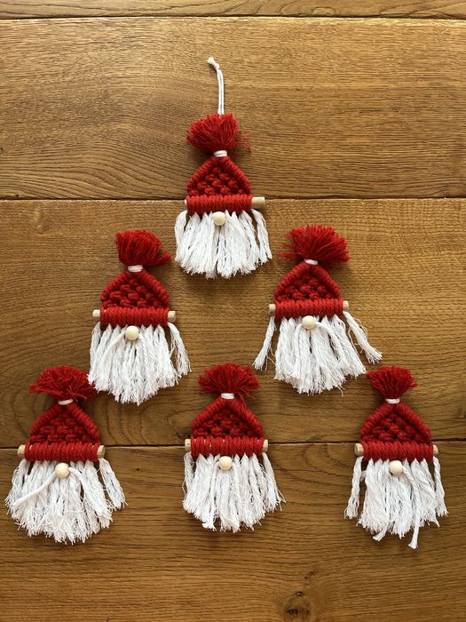 Ornament craciun handmade 6 buc.