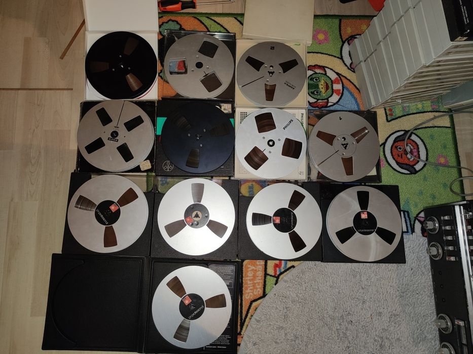 Vând Benzi de Magnetofon Metalice Aluminiu