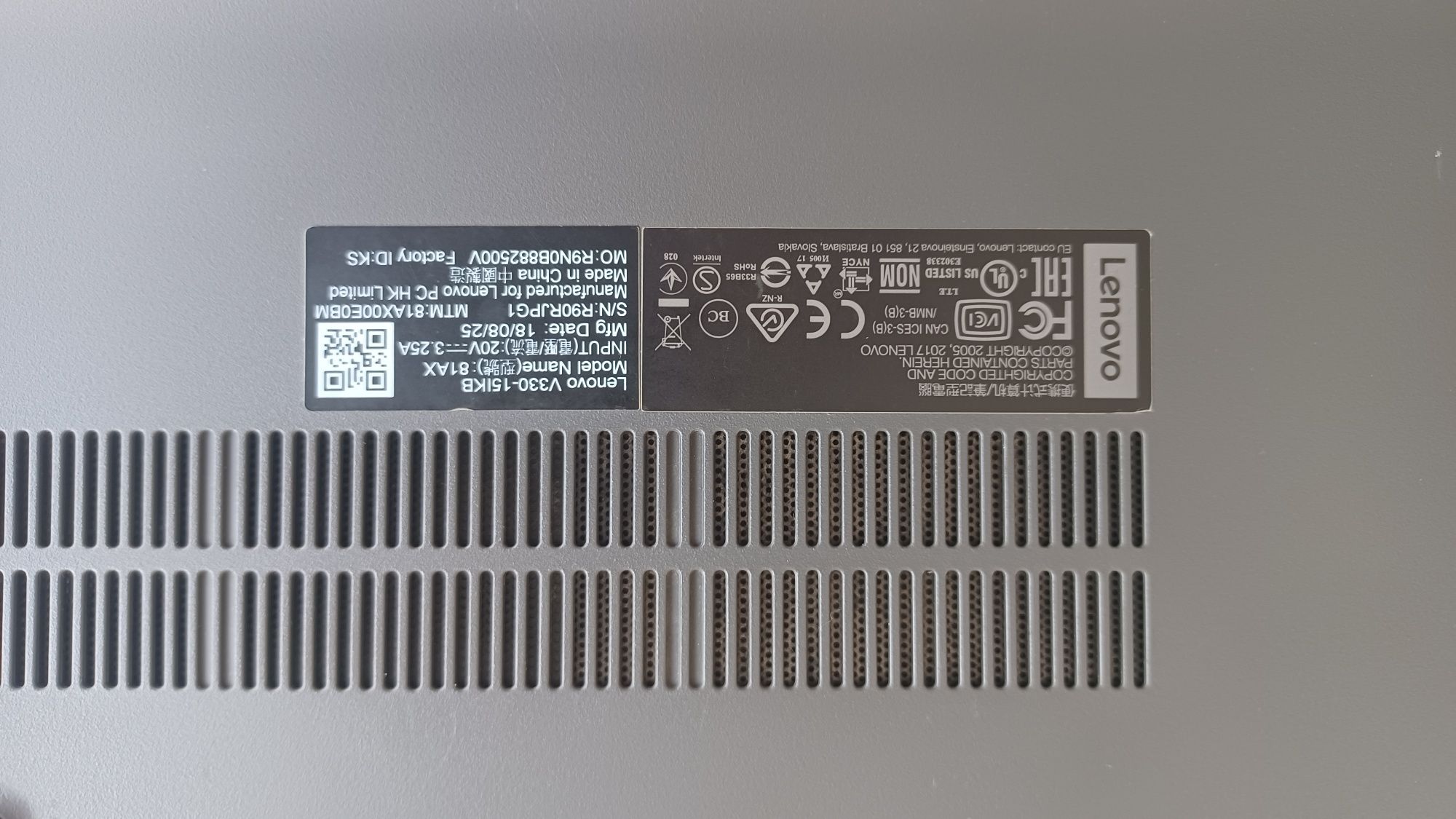 Lenovo V330-15IKB за части