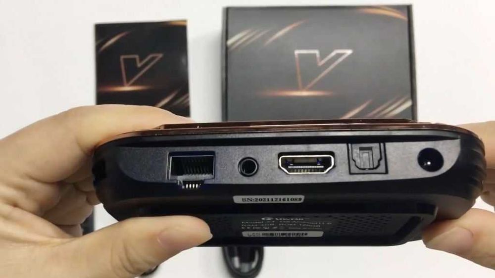 8K Android ТВ бокс VX4 Аmlogic с Dolby ATMOS DTS HD Hi-Fi UGOOS TV Box