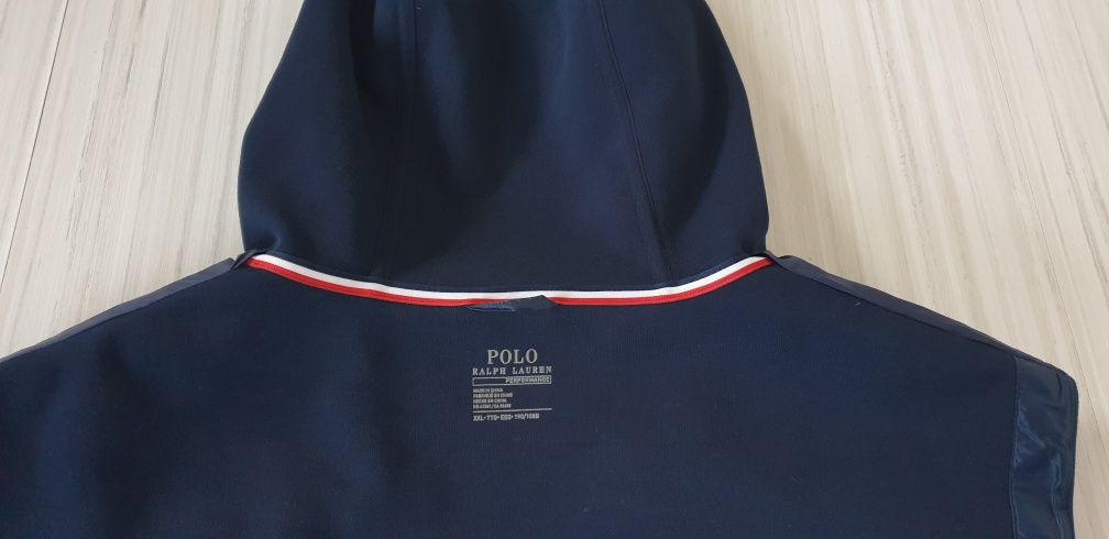 POLO Ralph Lauren Down Vest Hoodie 2XL ОРИГИНАЛЕН МЪЖКИ Пух Елек!