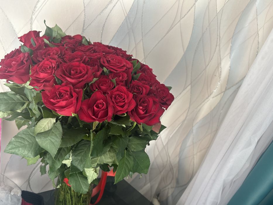 Букет из 51 роз свежие