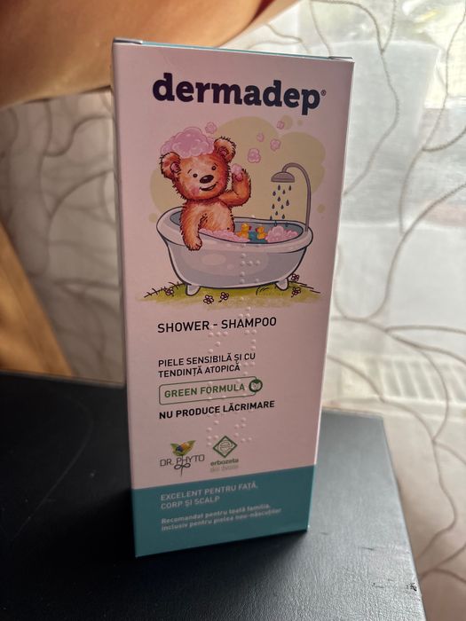 Sampon Dermadep pentru fata, corp si scalp