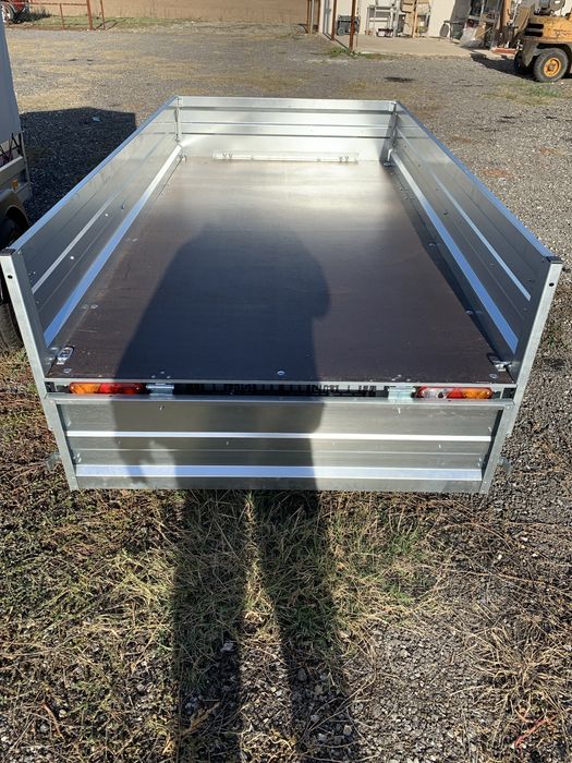 Remorca 750 kg Valahia Zefir Max 240x125x34 cm cu Sasiu Ranforsat