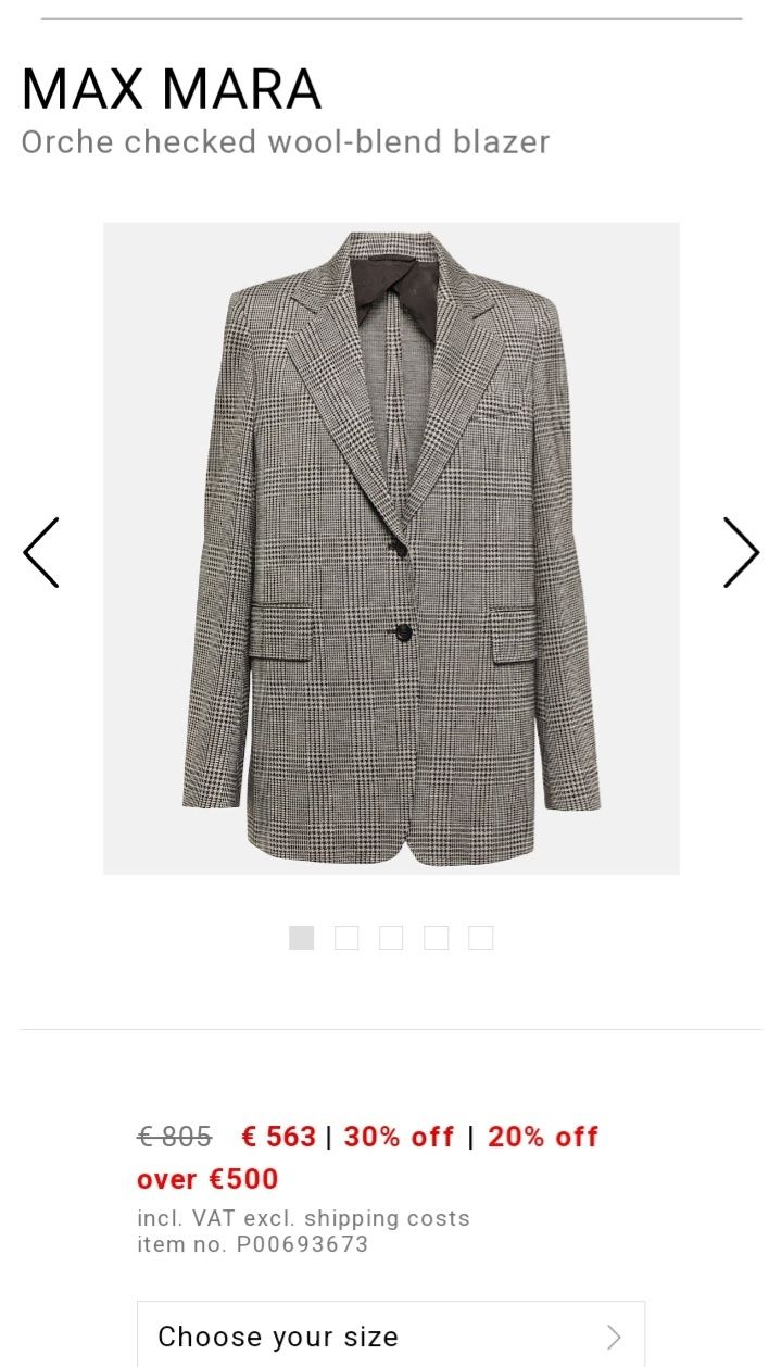 Blazer Max Mara autentic