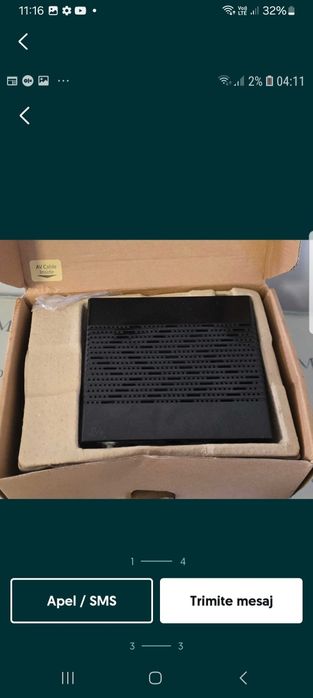 Vând receptor /receptor /tuner tv /decodor Vu Solo 4k