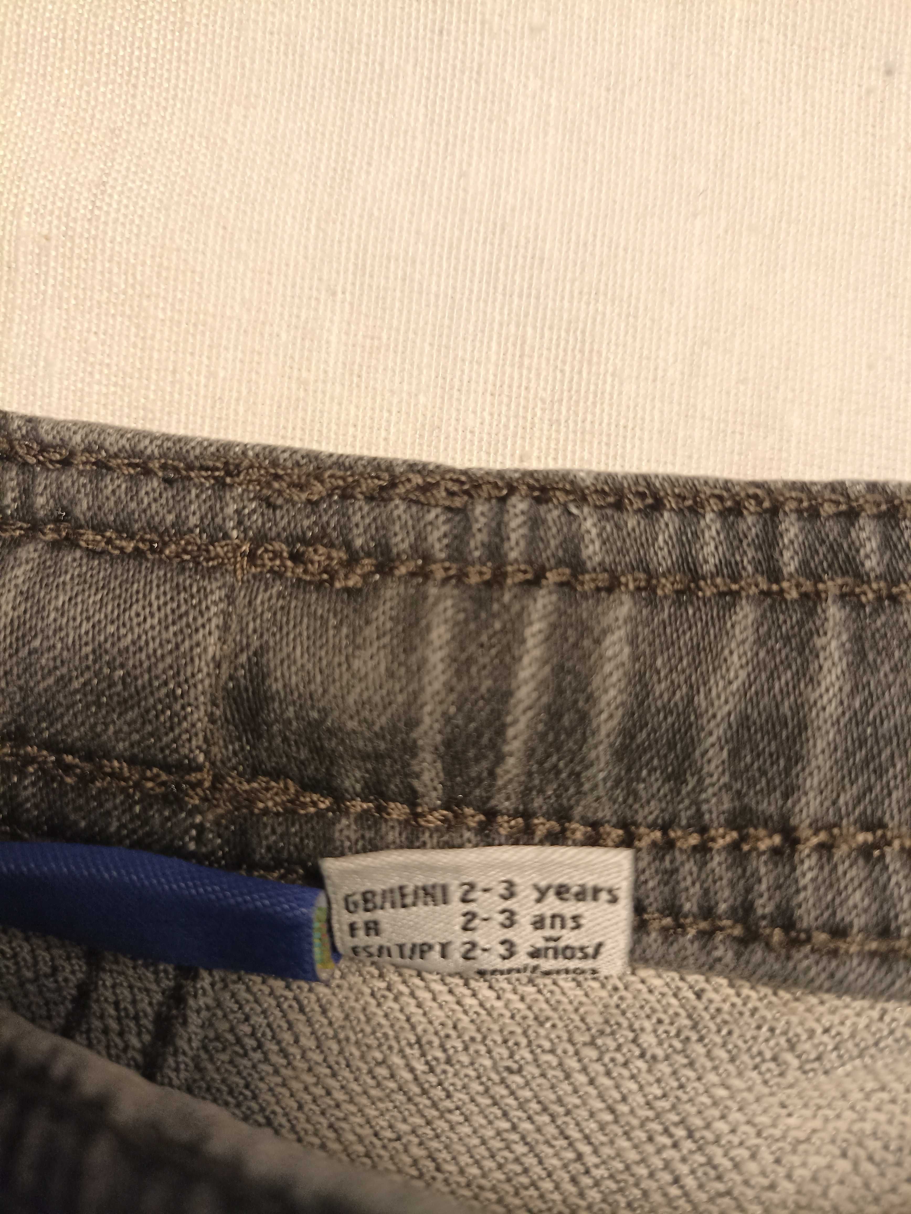 Детски дънки черни. 98 см, 2-3год.