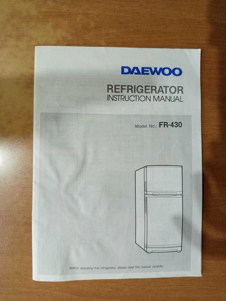 Холодильник DAEWOO . С родным техпаспортом. Двигатель - на замену.