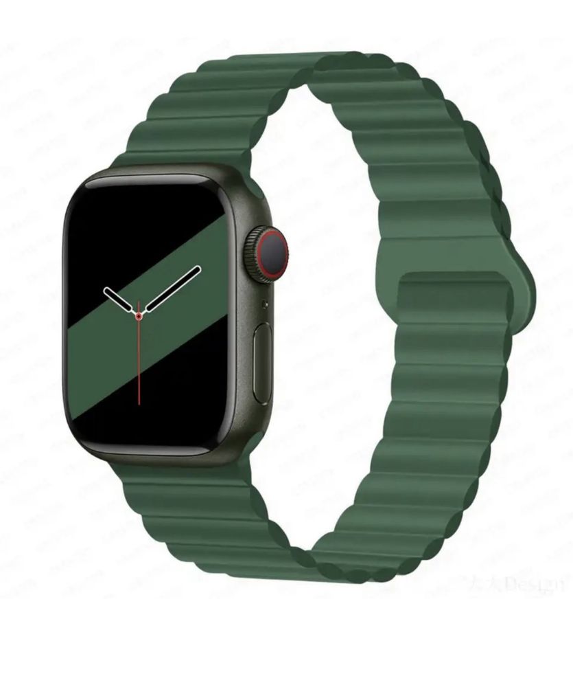 Curea Ceas Apple Watch Imitatie Piele Lether Type Husa Folie