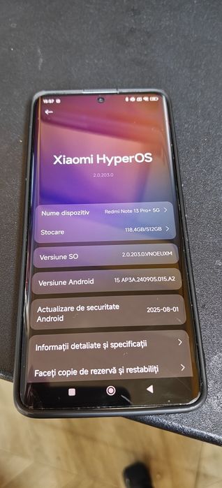 Vând Xiaomi redmi note 13 pro plus 5g