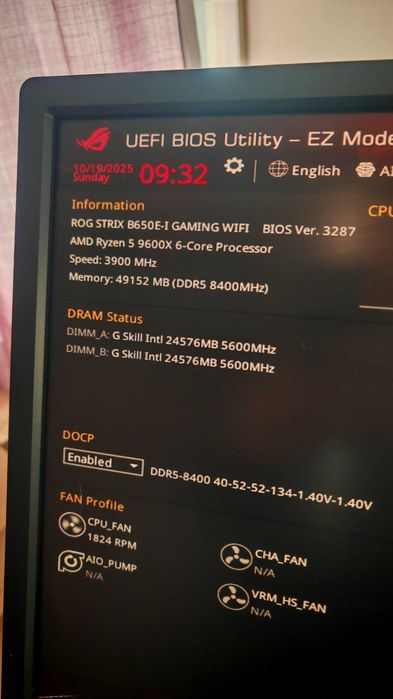 Дънна платка ASUS ROG Strix B650E-I Gaming Wi-Fi AM5 Mini-ITX