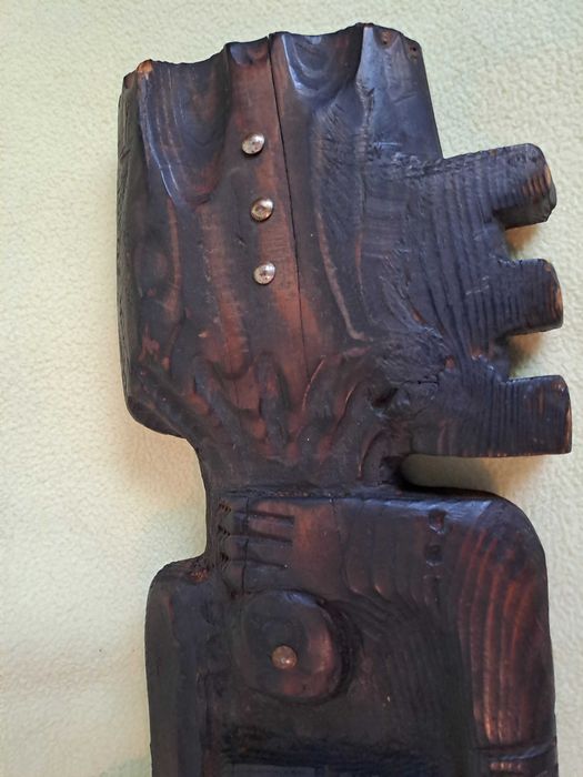 sculptura lemn 44 cm