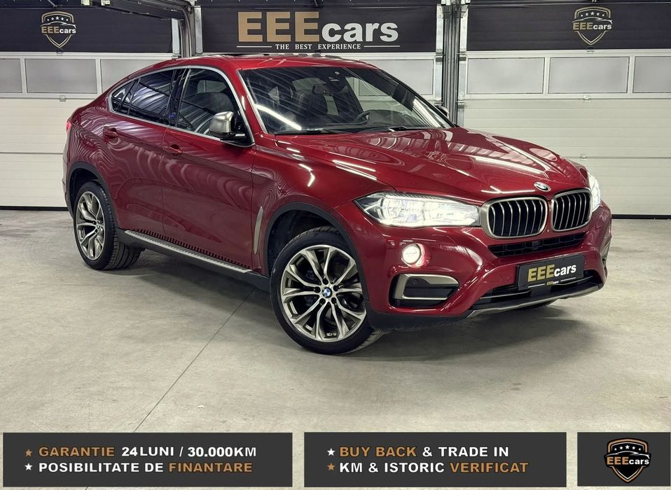 BMW X6 3.0xd SoftClose Distronic HeadupD HarmanK KeylessE Trapa GARANTIE