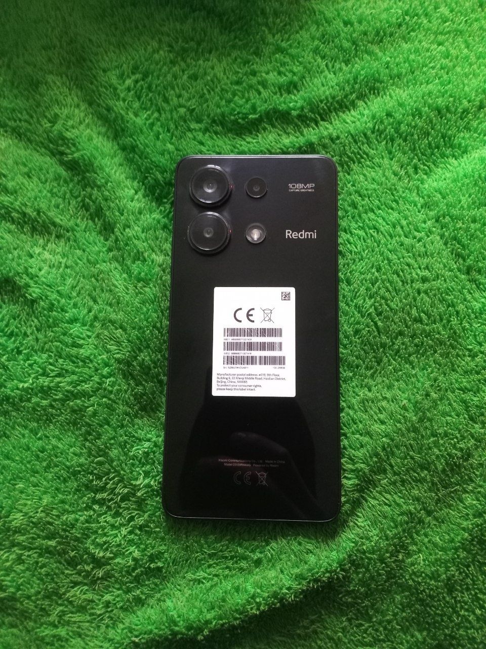 Redmi not 13 garanya