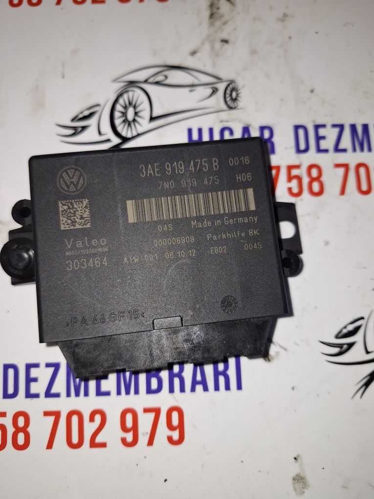 Modul senzori parcare vw passat cc cod 3AE919475B