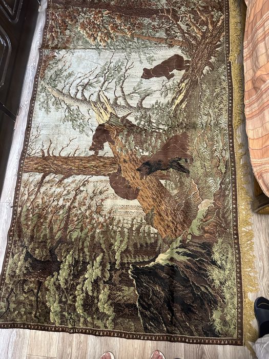 Ковер «Утро в сосновом лесу «