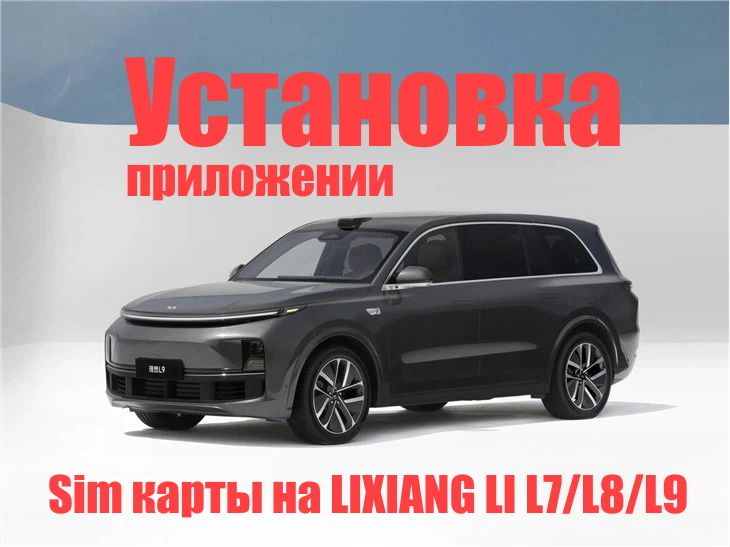 Установка сим карты и мастер аккаунт приложения на Li Лисянг