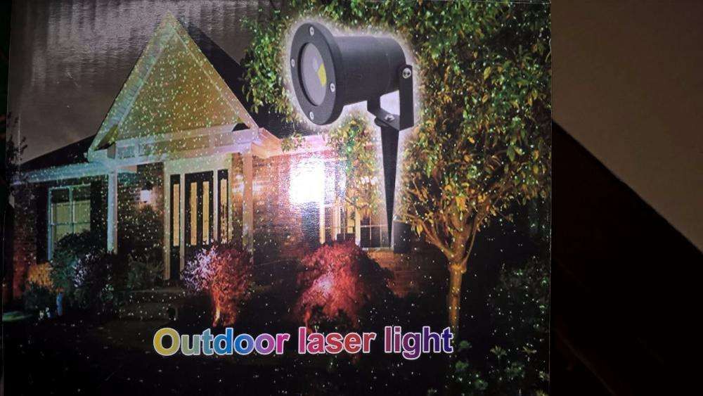 Laser Gradina Exterior tip Star Shower Rosu Verde Telecomanda si Timer