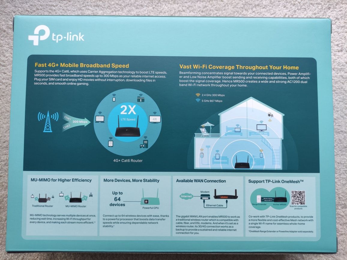 Wireless cu cartela tp link