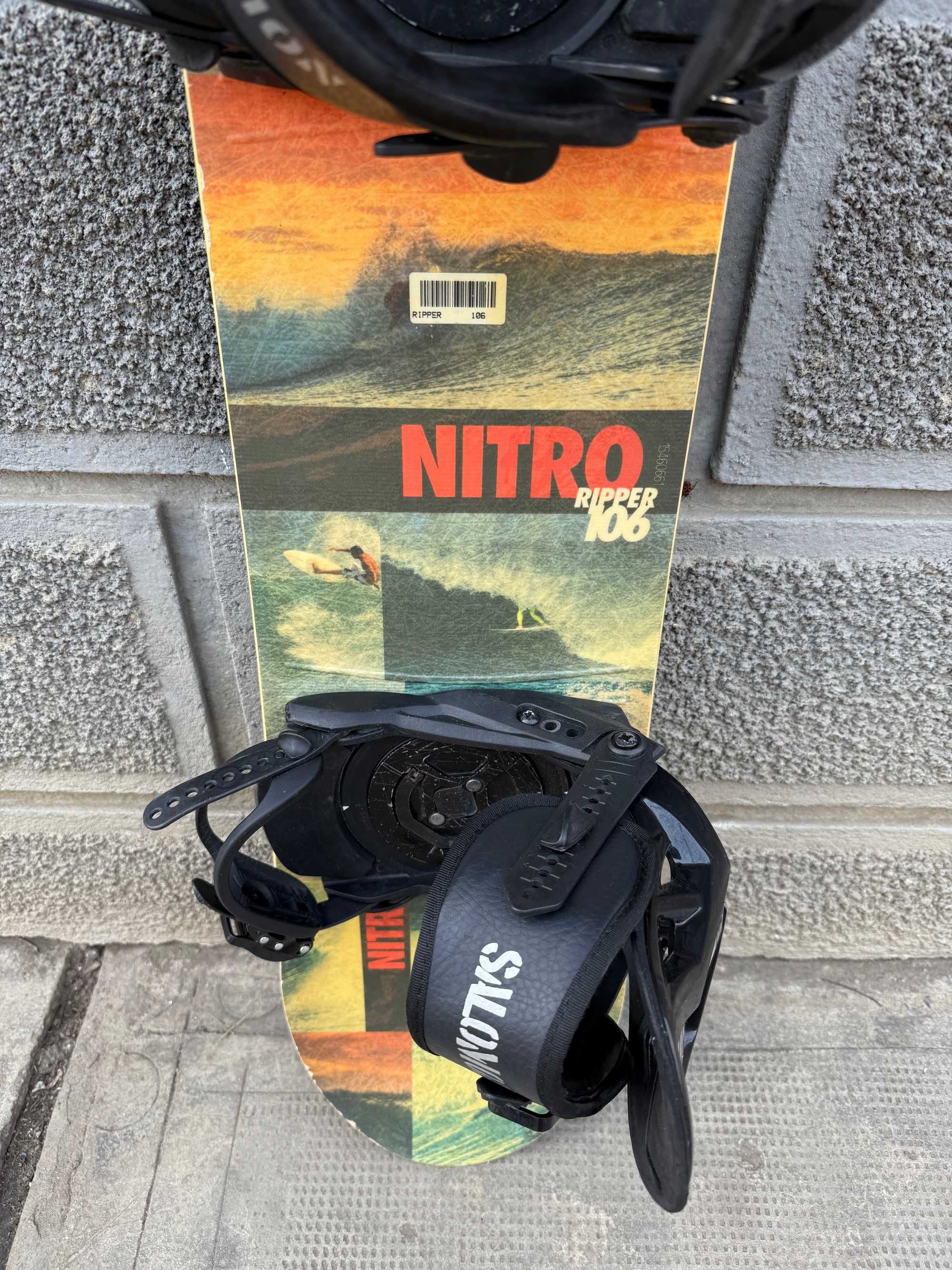 placa snowboard nitro ripper L106cm