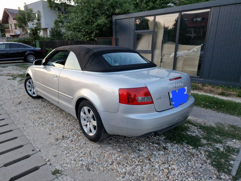 Vand / schimb audi a4 b6 cabrio 1.8t/gpl omologat,2004