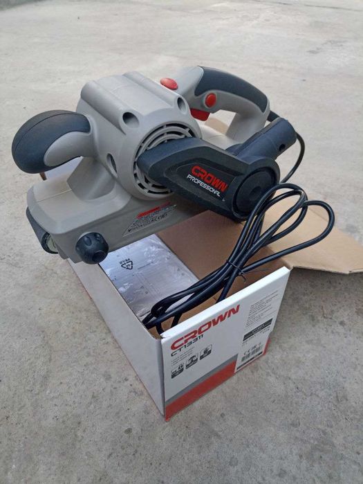 Ленточная шлифовальная машина CROWN CT13311