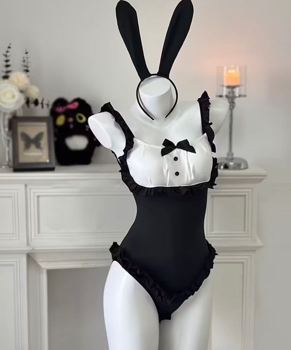 Костюм боди зайче за жена