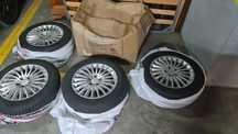 Set jante cu anvelope iarna Laufenn Fit+ 225 55 16 5x112 audi vw seat