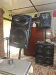 Vând,schimb 3 stații putere,mixer,procesor voce,placa sunet,5 boxe