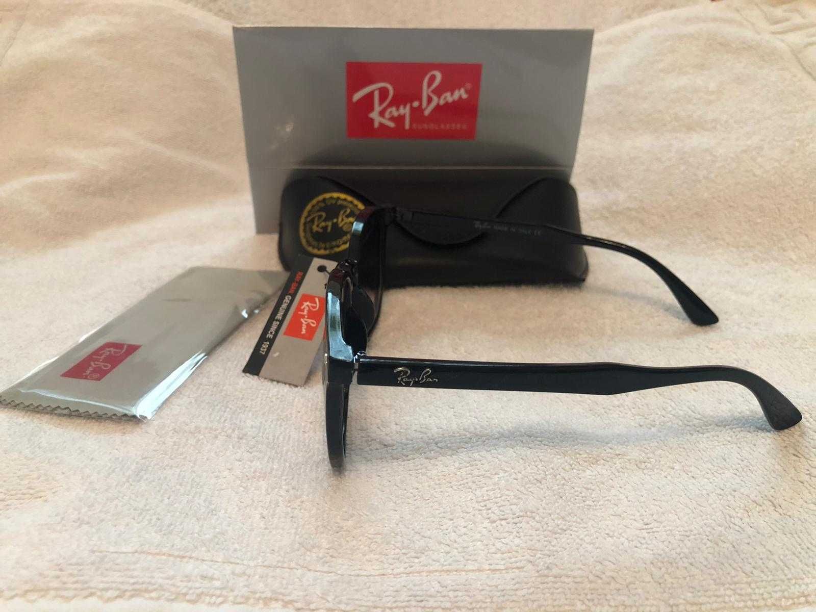 Ochelari de soare RayBan negrii unisex