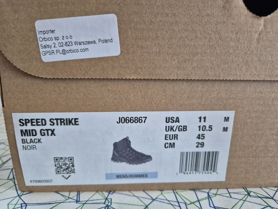 Bocanci Merrel speed strike gtx