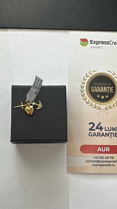Pandantiv aur 18K 1.10 GR (Ag45 B:11355.22.42)