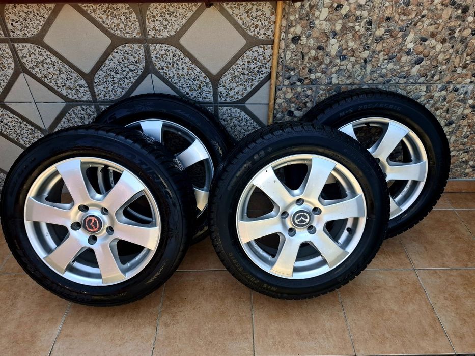 Jante aliaj "Mazda" cu anvelope M+S(all season)!!