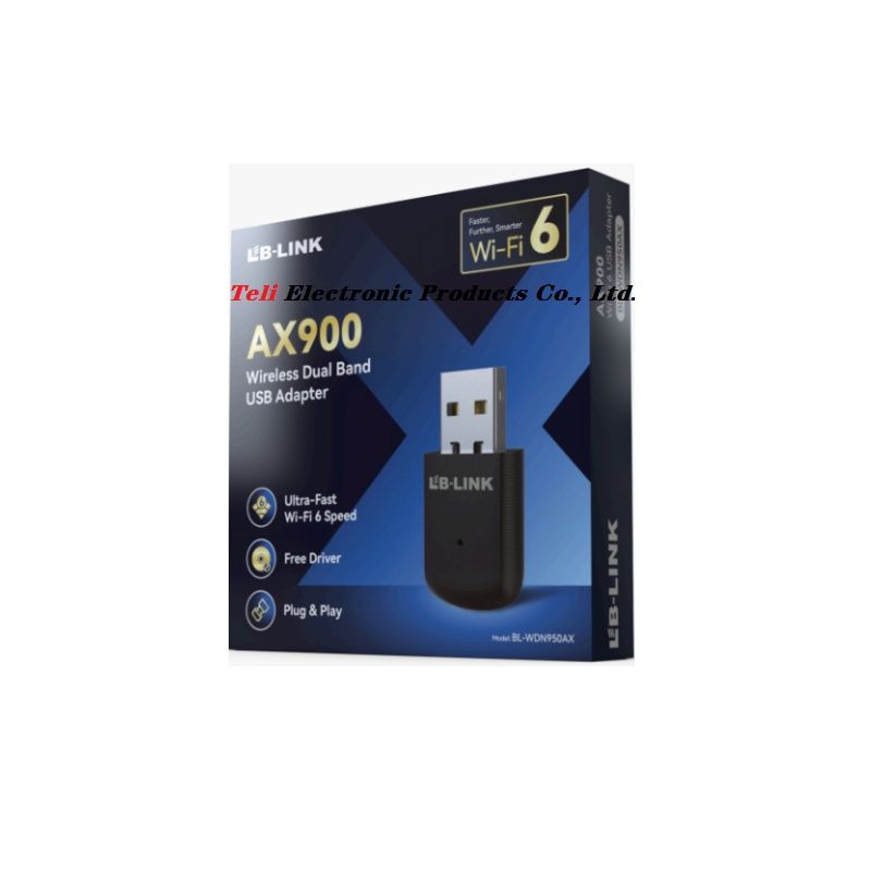 LB-LINK Wifi 6 AX900 WDN950AX LB-WN650H ikki tarmoqli kompyuter uchun