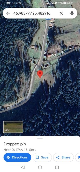 Teren intravilan pentru casă de vacanță/de locuit Secu Toplița Bilbor